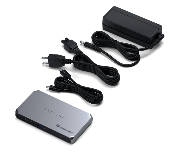 Satechi Thunderbolt 4 Slim Hub Pro DC 20V USB 3.2 3x Thunderbolt 4 - 1242146 - zdjęcie 3
